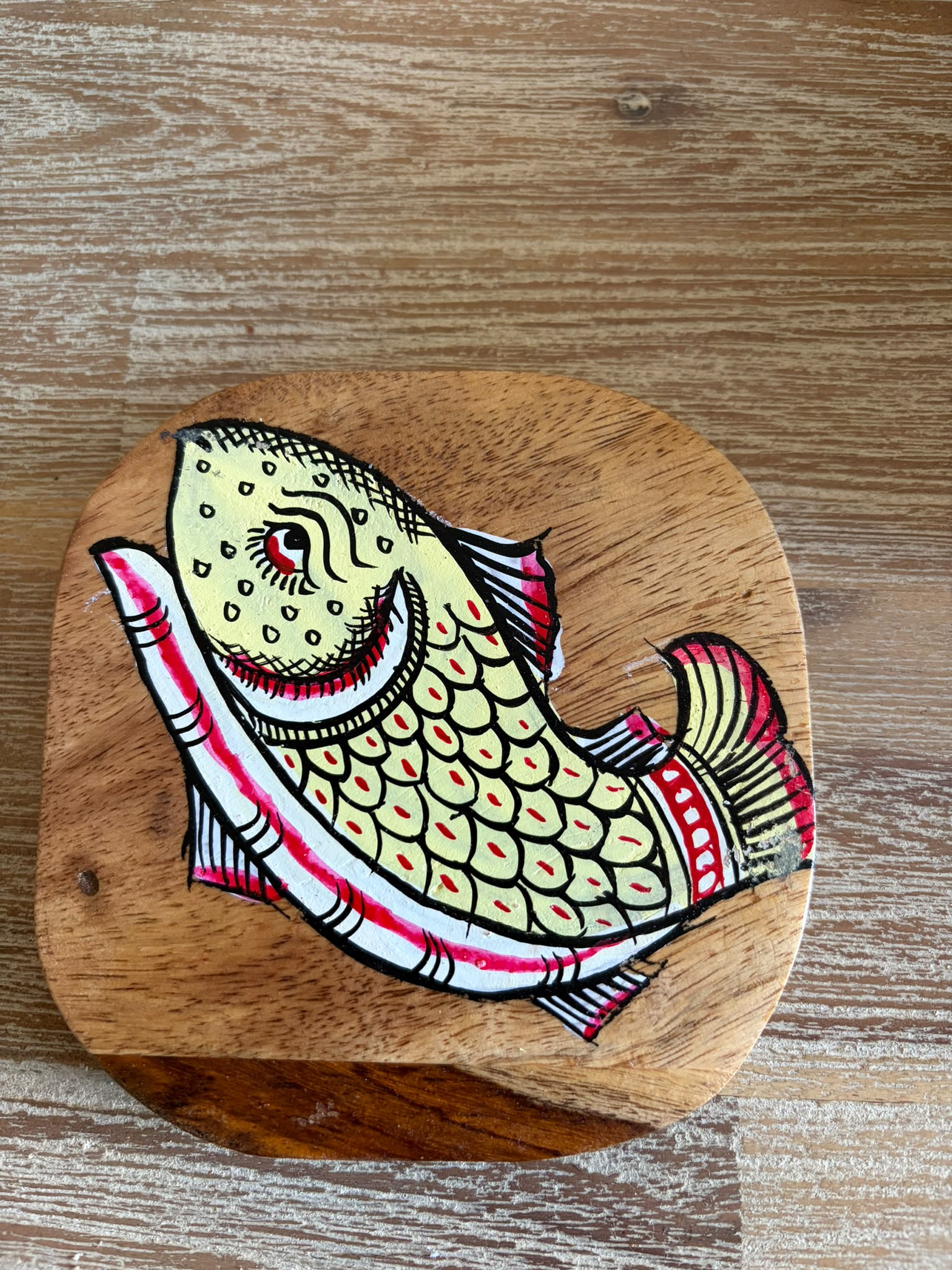 Prosperity Fish Coaster Set (Set of 6)
